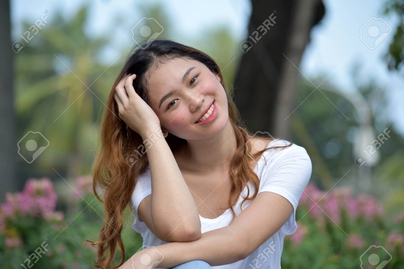 Pretty Filipina Adult Female Portrait